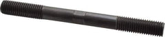Gibraltar - 3/4-10 8" OAL Equal Double Threaded Stud - Alloy Steel, Black Oxide Finish, 2" Equal Thread Length - Eagle Tool & Supply