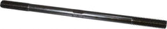 Gibraltar - 1/2-13 9" OAL Equal Double Threaded Stud - Alloy Steel, Black Oxide Finish, 1-1/2" Equal Thread Length - Eagle Tool & Supply