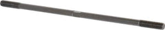 Gibraltar - 1/2-13 12" OAL Equal Double Threaded Stud - Alloy Steel, Black Oxide Finish, 1-1/2" Equal Thread Length - Eagle Tool & Supply