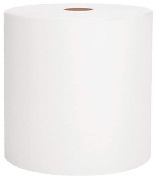 Scott - Hard Roll of 1 Ply White Paper Towels - 8" Wide, 800' Roll Length - Eagle Tool & Supply