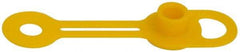 Trico - 1/4-28 NPT Grease Fitting Cap - Yellow, 10 Pieces - Eagle Tool & Supply