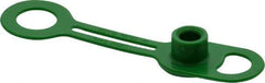 Trico - 1/8 NPT Grease Fitting Cap - Green, 10 Pieces - Eagle Tool & Supply