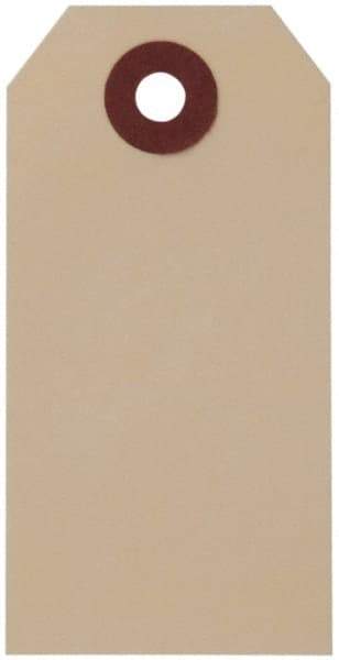 NMC - 1-3/8" High x 2-3/4" Long, Safety & Facility Blank Tag - White Paper - Eagle Tool & Supply