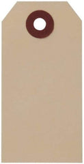 NMC - 1-3/8" High x 2-3/4" Long, Safety & Facility Blank Tag - White Paper - Eagle Tool & Supply