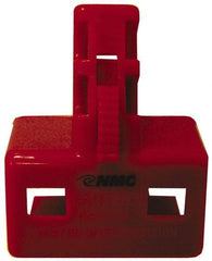 NMC - Plastic Multi-Pole Circuit Breaker Lockout - 1 Padlock, 3 Circuits - Eagle Tool & Supply