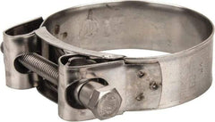 Mikalor - 2-3/4" Hose, 0.98" Wide x 0.04" Thick, T-Bolt Hose Clamp - 2.68 to 2.87" Diam, Stainless Steel - Eagle Tool & Supply