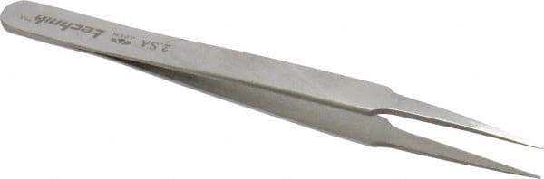 Aven - 4-3/4" OAL 2-SA Precision Tweezers - Stainless Steel, 2-SA Pattern - Eagle Tool & Supply