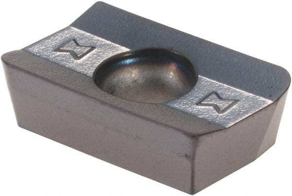 Dapra - XPET160416 Grade DMP357 Carbide Milling Insert - Uncoated, 1/16" Corner Radius - Eagle Tool & Supply