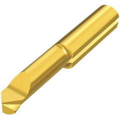 Iscar - 2.8mm Min Bore Diam, 9mm Max Bore Depth, 4mm Shank Diam, Profile Boring Bar - 0.0039" Corner Radius, Left Hand Cut, Solid Carbide, TiCN/TiN Finish - Exact Industrial Supply