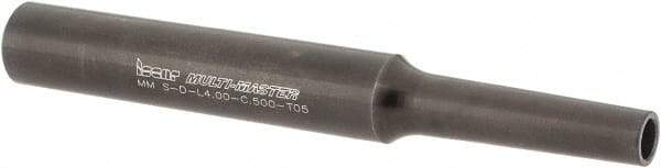Iscar - Multimaster 1/2" 89° Shank Milling Tip Insert Holder & Shank - 0.3" Neck Diam, T05 Neck Thread, 4" OAL, Steel MM S-D Tool Holder - Eagle Tool & Supply
