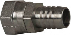 Parker - 1/2-14 NPTF Steel Hydraulic Hose Male NPTF Pipe Swivel - -8 Hose Size - Eagle Tool & Supply