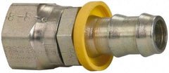 Parker - 13/16-16 SAE Steel Hydraulic Hose Female Seal-Lok Swivel Short - -8 Hose Size - Eagle Tool & Supply