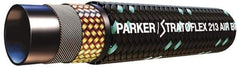 Parker - -20 Hose Size, 1-1/8" ID x 1.49" OD, 300 psi Work Pressure Hydraulic Hose - 55" Long Coil, 4-1/2" Radius, Synthetic Rubber, -50°F to 302°F - Eagle Tool & Supply