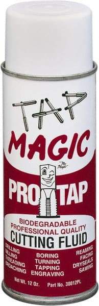 Tap Magic - Tap Magic ProTap, 12 oz Aerosol Cutting & Tapping Fluid - Semisynthetic - Eagle Tool & Supply