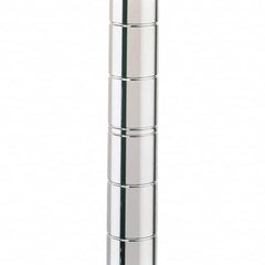 Metro - 1" Wide x 54" High x 1" Long Open Shelving Stationary Shelving Post - Eagle Tool & Supply