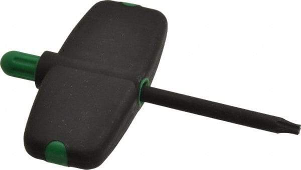 Bondhus - T10 Standard Torx Key - Wing Handle, Protanium High Torque Steel, 1-1/2" Length Under Head - Eagle Tool & Supply