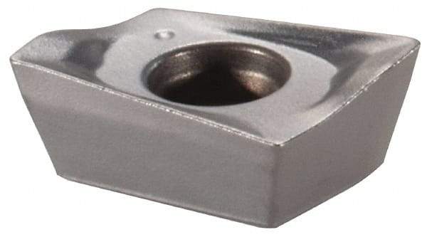 Ingersoll Cutting Tools - AOMT060202 Grade IN1030 Carbide Milling Insert - TiCN Finish, 0.103" Thick, 0.008" Corner Radius - Eagle Tool & Supply