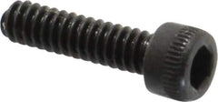 Holo-Krome - #4-40 UNC Hex Socket Drive, Socket Cap Screw - Alloy Steel, Black Oxide Finish, Fully Threaded, 7/16" Length Under Head - Eagle Tool & Supply