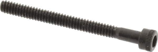 Holo-Krome - #4-40 UNC Hex Socket Drive, Socket Cap Screw - Alloy Steel, Black Oxide Finish, Partially Threaded, 1-1/4" Length Under Head - Eagle Tool & Supply
