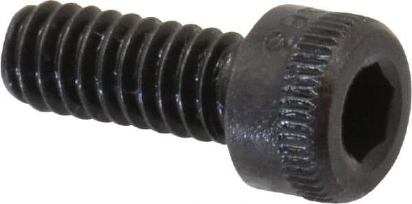 Holo-Krome - #5-40 UNC Hex Socket Drive, Socket Cap Screw - Alloy Steel, Black Oxide Finish, Fully Threaded, 5/16" Length Under Head - Eagle Tool & Supply