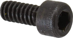 Holo-Krome - #6-32 UNC Hex Socket Drive, Socket Cap Screw - Alloy Steel, Black Oxide Finish, Fully Threaded, 5/16" Length Under Head - Eagle Tool & Supply
