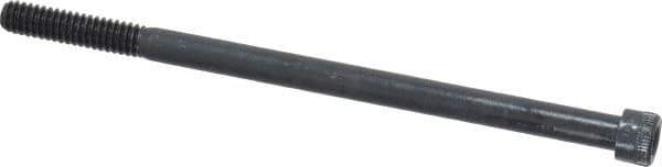 Holo-Krome - 1/4-20 UNC Hex Socket Drive, Socket Cap Screw - Alloy Steel, Black Oxide Finish, Partially Threaded, 4-1/2" Length Under Head - Eagle Tool & Supply