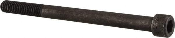 Holo-Krome - 1/2-13 UNC Hex Socket Drive, Socket Cap Screw - Alloy Steel, Black Oxide Finish, Partially Threaded, 6-1/4" Length Under Head - Eagle Tool & Supply
