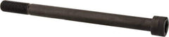 Holo-Krome - 3/4-10 UNC Hex Socket Drive, Socket Cap Screw - Alloy Steel, Black Oxide Finish, Partially Threaded, 10" Length Under Head - Eagle Tool & Supply