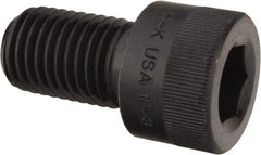 Holo-Krome - 1-8 UNC Hex Socket Drive, Socket Cap Screw - Alloy Steel, Black Oxide Finish, Fully Threaded, 1-3/4" Length Under Head - Eagle Tool & Supply
