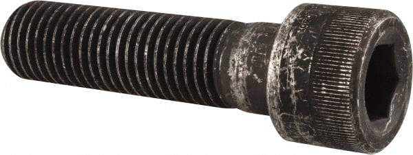 Holo-Krome - 1-8 UNC Hex Socket Drive, Socket Cap Screw - Alloy Steel, Black Oxide Finish, Partially Threaded, 3-3/4" Length Under Head - Eagle Tool & Supply