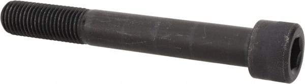 Holo-Krome - 1-8 UNC Hex Socket Drive, Socket Cap Screw - Alloy Steel, Black Oxide Finish, Partially Threaded, 7-1/2" Length Under Head - Eagle Tool & Supply