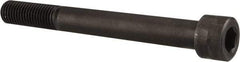 Holo-Krome - 1-8 UNC Hex Socket Drive, Socket Cap Screw - Alloy Steel, Black Oxide Finish, Partially Threaded, 8-1/2" Length Under Head - Eagle Tool & Supply