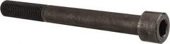 Holo-Krome - 1-8 UNC Hex Socket Drive, Socket Cap Screw - Alloy Steel, Black Oxide Finish, Partially Threaded, 9" Length Under Head - Eagle Tool & Supply