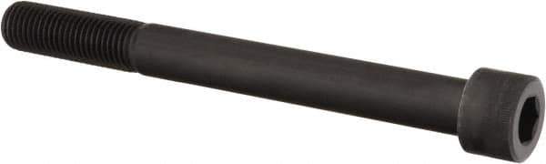 Holo-Krome - 1-8 UNC Hex Socket Drive, Socket Cap Screw - Alloy Steel, Black Oxide Finish, Partially Threaded, 10" Length Under Head - Eagle Tool & Supply