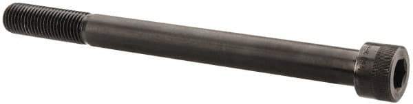 Holo-Krome - 1-8 UNC Hex Socket Drive, Socket Cap Screw - Alloy Steel, Black Oxide Finish, Partially Threaded, 12" Length Under Head - Eagle Tool & Supply