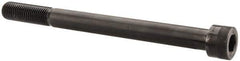 Holo-Krome - 1-8 UNC Hex Socket Drive, Socket Cap Screw - Alloy Steel, Black Oxide Finish, Partially Threaded, 12" Length Under Head - Eagle Tool & Supply