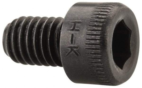 Holo-Krome - #10-32 UNF Hex Socket Drive, Socket Cap Screw - Alloy Steel, Black Oxide Finish, Fully Threaded, 5/16" Length Under Head - Eagle Tool & Supply
