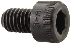 Holo-Krome - #10-32 UNF Hex Socket Drive, Socket Cap Screw - Alloy Steel, Black Oxide Finish, Fully Threaded, 5/16" Length Under Head - Eagle Tool & Supply