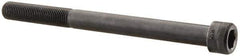 Holo-Krome - 3/8-24 UNF Hex Socket Drive, Socket Cap Screw - Alloy Steel, Black Oxide Finish, Partially Threaded, 4-1/2" Length Under Head - Eagle Tool & Supply