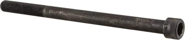 Holo-Krome - 3/8-24 UNF Hex Socket Drive, Socket Cap Screw - Alloy Steel, Black Oxide Finish, Partially Threaded, 5-1/2" Length Under Head - Eagle Tool & Supply