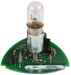 Edwards Signaling - Incandescent Lamp, Clear, Flashing, Stackable Tower Light Module - 120 VAC, 0.08 Amp, IP54, IP65 Ingress Rating, 3R, 4X NEMA Rated, Panel Mount, Pipe Mount - Eagle Tool & Supply