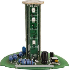 Edwards Signaling - LED Lamp, Blue, Flashing, Stackable Tower Light Module - 24 VDC, 0.06 Amp, IP54, IP65 Ingress Rating, 3R, 4X NEMA Rated, Panel Mount, Pipe Mount - Eagle Tool & Supply