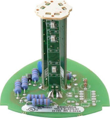 Edwards Signaling - LED Lamp, Green, Steady, Stackable Tower Light Module - 24 VDC, 0.06 Amp, IP54, IP65 Ingress Rating, 3R, 4X NEMA Rated, Panel Mount, Pipe Mount - Eagle Tool & Supply