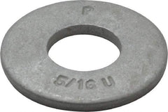 Armor Coat - 5/16" Screw, Grade 8 Alloy Steel USS Flat Washer - 3/8" ID x 7/8" OD, 0.094" Thick - Eagle Tool & Supply