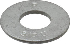 Armor Coat - 3/8" Screw, Grade 8 Alloy Steel USS Flat Washer - 7/16" ID x 1" OD, 0.094" Thick - Eagle Tool & Supply