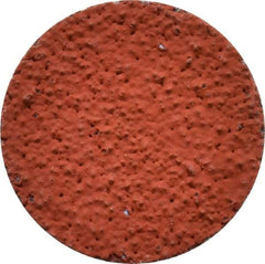 3M - 1" Disc Diam, 50 Grit, Ceramic Quick Change Disc - Type R Attaching System, Coated, Orange, Coarse Grade, 30,000 RPM, 777F Series - Eagle Tool & Supply