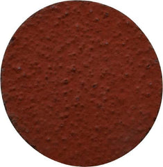 3M - 1" Disc Diam, 80 Grit, Ceramic Quick Change Disc - Type R Attaching System, Coated, Orange, Medium Grade, 30,000 RPM, 777F Series - Eagle Tool & Supply