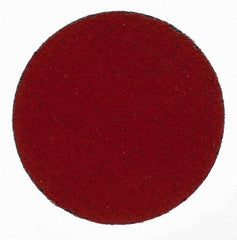 3M - 3" Disc Diam, 50 Grit, Ceramic Quick Change Disc - Type S Attaching System, Coated, Orange, Coarse Grade, 20,000 RPM, 777F Series - Eagle Tool & Supply