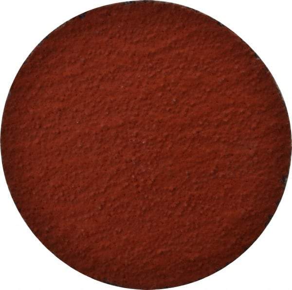 3M - 2" Disc Diam, 60 Grit, Ceramic Quick Change Disc - Type P Attaching System, Coated, Orange, Medium Grade, 25,000 RPM, 777F Series - Eagle Tool & Supply