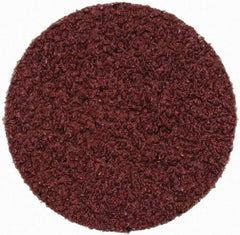 3M - 1" Disc Diam, 60 Grit, Ceramic Quick Change Disc - Type R Attaching System, Coated, Brown, Medium Grade, 30,000 RPM, 963G Series - Eagle Tool & Supply
